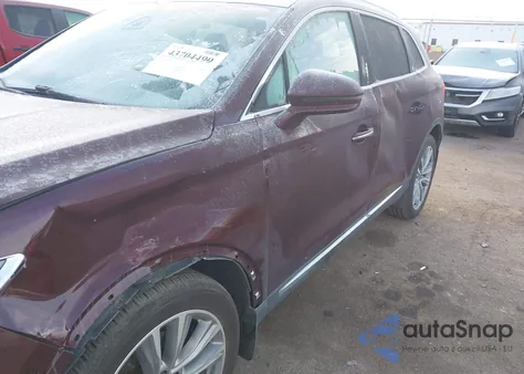 2017 Lincoln Mkx Reserve from USA, damaged, VIN 2LMPJ8LP4HBL19253